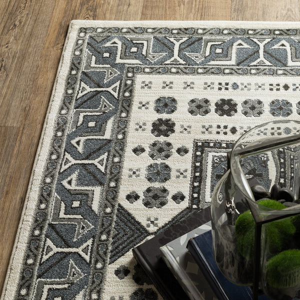 Oriental Weavers Raylan Indoor Area Rug - Elegant High/Low Design In Multi-tonal Soft Blues And Grays For Any Space Grey,Blue Polypropylene Rray01068230st