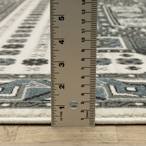 Oriental Weavers Raylan Indoor Area Rug - Elegant High/Low Design In Multi-tonal Soft Blues And Grays For Any Space Grey,Blue Polypropylene Rray01068230st