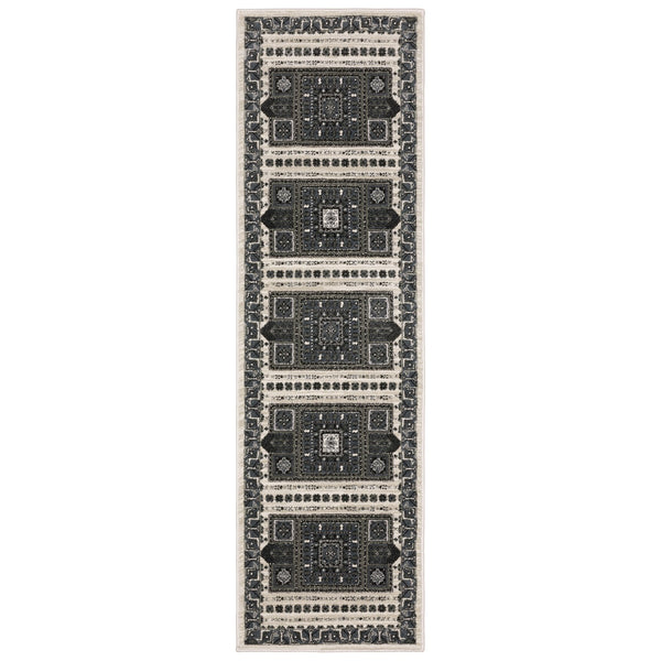 Oriental Weavers Raylan Indoor Area Rug - Elegant High/Low Design In Multi-tonal Soft Blues And Grays For Any Space Grey,Blue Polypropylene Rray01068230st