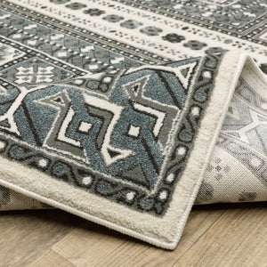 Oriental Weavers Raylan Indoor Area Rug - Elegant High/Low Design In Multi-tonal Soft Blues And Grays For Any Space Grey,Blue Polypropylene Rray01068230st