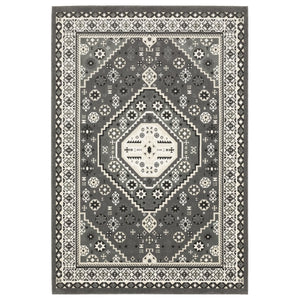 Oriental Weavers Raylan Indoor Area Rug - Elegant Multi-tonal Design With High/Low Texture For Sophisticated Spaces Grey,Ivory Polypropylene Rray02240330st