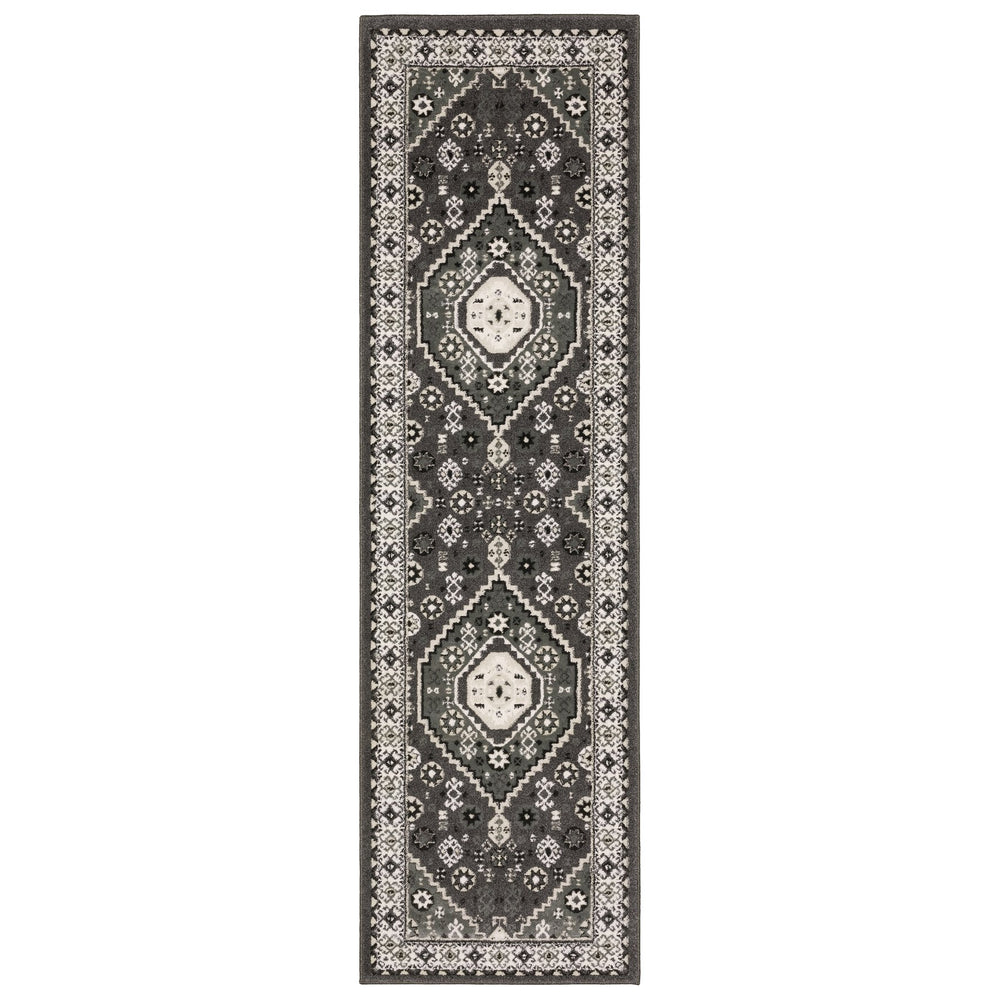 Oriental Weavers Raylan Indoor Area Rug - Elegant Multi-tonal Design With High/Low Texture For Sophisticated Spaces Grey,Ivory Polypropylene Rray02068230st