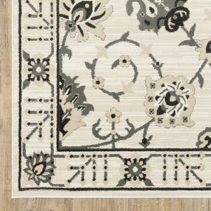 Oriental Weavers Raylan Indoor Area Rug - Multi-tonal Textured Design For A Sophisticated Touch In Any Room Ivory,Grey Polypropylene Rray03200290st