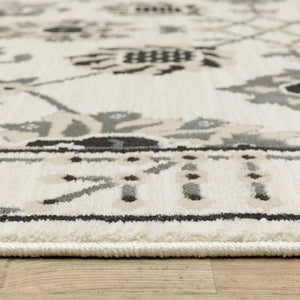Oriental Weavers Raylan Indoor Area Rug - Multi-tonal Textured Design For A Sophisticated Touch In Any Room Ivory,Grey Polypropylene Rray03200290st