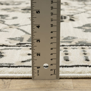 Oriental Weavers Raylan Indoor Area Rug - Multi-tonal Textured Design For A Sophisticated Touch In Any Room Ivory,Grey Polypropylene Rray03200290st