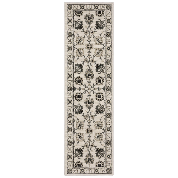 Oriental Weavers Raylan Indoor Area Rug - Multi-tonal Textured Design For A Sophisticated Touch In Any Room Ivory,Grey Polypropylene Rray03068230st