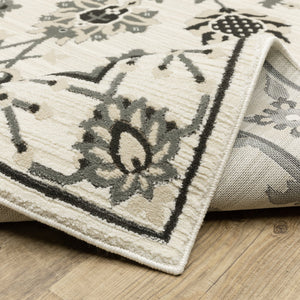 Oriental Weavers Raylan Indoor Area Rug - Multi-tonal Textured Design For A Sophisticated Touch In Any Room Ivory,Grey Polypropylene Rray03200290st