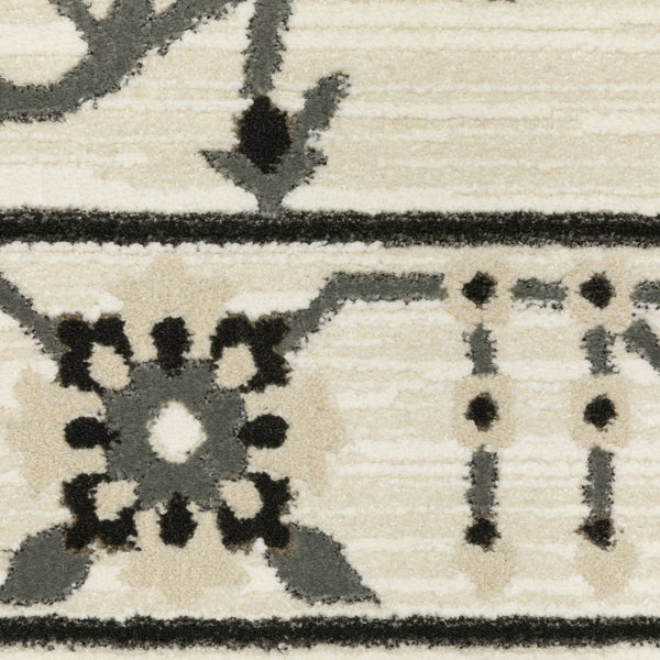 Oriental Weavers Raylan Indoor Area Rug - Multi-tonal Textured Design For A Sophisticated Touch In Any Room Ivory,Grey Polypropylene Rray03200290st
