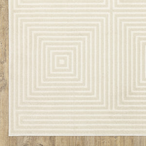 Oriental Weavers Raylan Indoor Area Rug - Stunning Multi-tonal Design With High/Low Texture For Elegant Spaces Ivory,Beige Polypropylene Rray04240330st