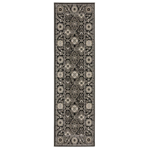 Oriental Weavers Raylan Indoor Area Rug - Elegant Multi-tonal Design For Sophisticated Spaces, Soft And Textured Charcoal,Grey Polypropylene Rray05068230st
