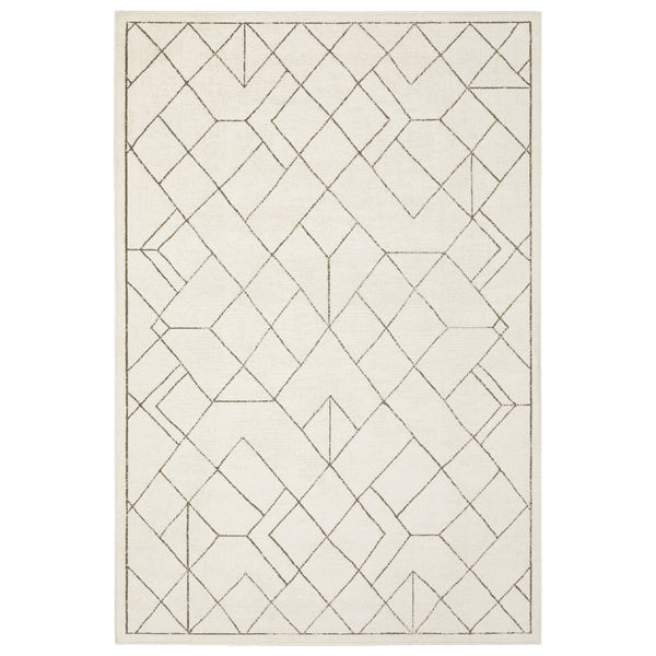 Oriental Weavers Raylan Indoor Area Rug - Sophisticated Multi-tonal Design With High/Low Texture For Elegant Spaces Ivory,Taupe Polypropylene Rray06100152st