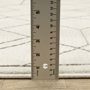 Oriental Weavers Raylan Indoor Area Rug - Sophisticated Multi-tonal Design With High/Low Texture For Elegant Spaces Ivory,Taupe Polypropylene Rray06068230st