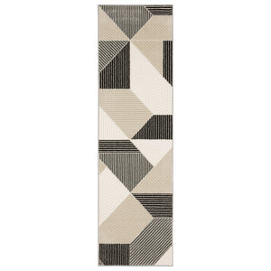Oriental Weavers Raylan Indoor Area Rug - Sophisticated Multi-tonal Design With Textured Soft Polypropylene Yarn Ivory,Black Polypropylene Rray07068230st