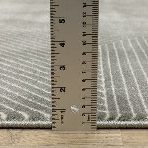 Oriental Weavers Raylan Indoor Area Rug - Power-loomed Multi-tonal Design With Sophisticated High/Low Texture Grey,Ivory Polypropylene Rray08240330st