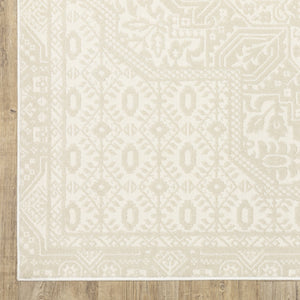 Oriental Weavers Raylan Indoor Area Rug – Elegant Persian And Geometric Design, Soft Textured Multi-tonal Fibers Ivory,Beige Polypropylene Rray09200290st