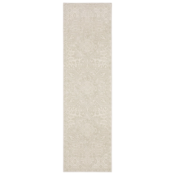 Oriental Weavers Raylan Indoor Area Rug – Elegant Persian And Geometric Design, Soft Textured Multi-tonal Fibers Ivory,Beige Polypropylene Rray09068230st
