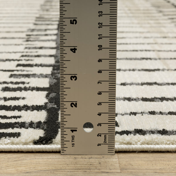 Oriental Weavers Raylan Indoor Area Rug - Elegant Persian & Geometric Design In Soft Multi-tonal Textures Beige,Black Polypropylene Rray11100152st