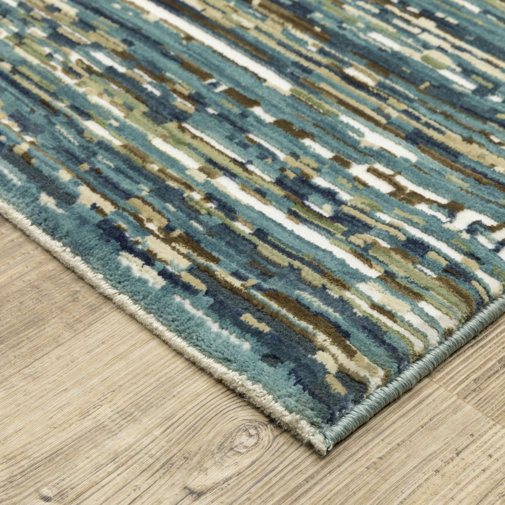Oriental Weavers Reed Indoor Area Rug - Soft Multi-level Textured Design Inspired By Nature In Cool Shades Blue,Multi,Colored Polypropylene Rre01g240340st