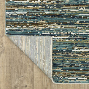Oriental Weavers Reed Indoor Area Rug - Soft Multi-level Textured Design Inspired By Nature In Cool Shades Blue,Multi,Colored Polypropylene Rre01g068235st