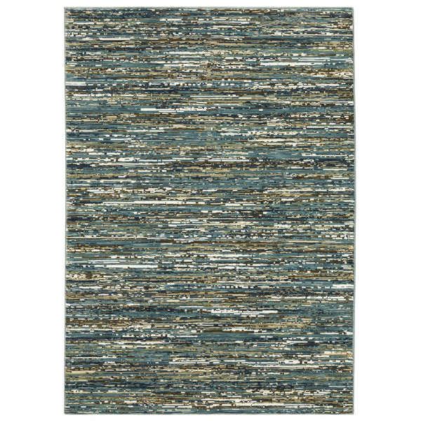Oriental Weavers Reed Indoor Area Rug - Soft Multi-level Textured Design Inspired By Nature In Cool Shades Blue,Multi,Colored Polypropylene Rre01g240340st