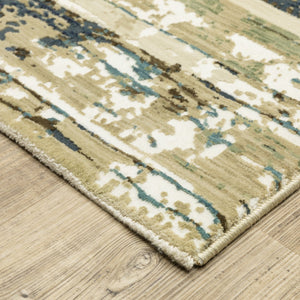 Oriental Weavers Reed Indoor Area Rug - Luxurious Softness With Nature-inspired Designs In Cool And Earthy Tones Beige,Blue Polypropylene Rre02a160235st