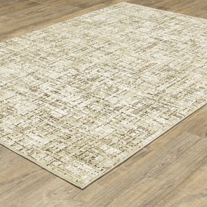 Oriental Weavers Reed Modern Textured Indoor Area Rug - Nature-inspired Design In Cool Blues And Earthy Tones Ivory,Brown Polypropylene Rre03a160235st