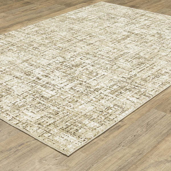 Oriental Weavers Reed Modern Textured Indoor Area Rug - Nature-inspired Design In Cool Blues And Earthy Tones Ivory,Brown Polypropylene Rre03a160235st