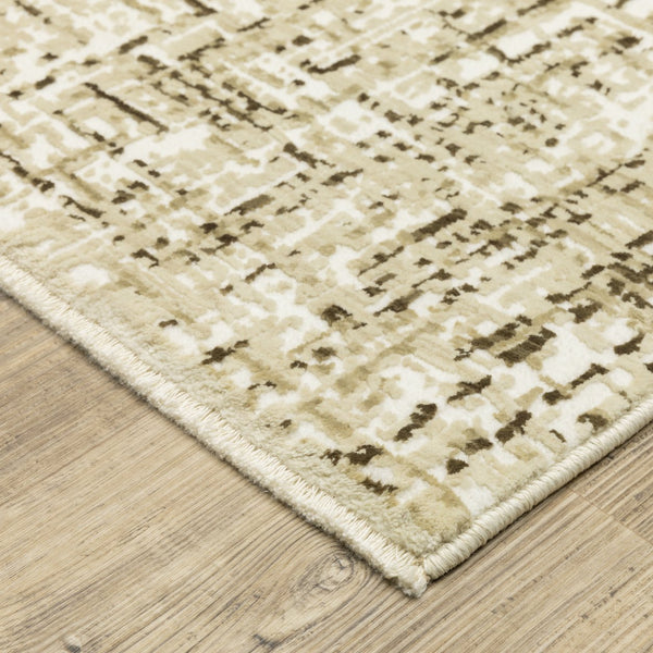 Oriental Weavers Reed Modern Textured Indoor Area Rug - Nature-inspired Design In Cool Blues And Earthy Tones Ivory,Brown Polypropylene Rre03a160235st