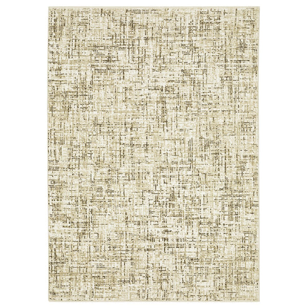 Oriental Weavers Reed Modern Textured Indoor Area Rug - Nature-inspired Design In Cool Blues And Earthy Tones Ivory,Brown Polypropylene Rre03a160235st