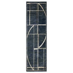Oriental Weavers Reed Contemporary Indoor Area Rug - Soft, Textured Design Inspired By Nature's Beautiful Hues Blue,Ivory Polypropylene Rre04b068235st