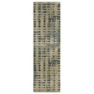 Oriental Weavers Reed Indoor Area Rug - Soft, Textured Design Inspired By Nature In Cool Shades Of Blue And Green Beige,Blue Polypropylene Rre07b068235st