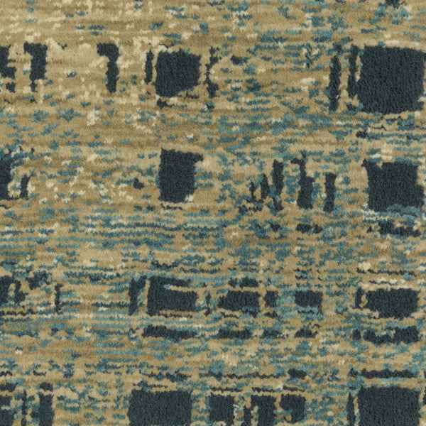 Oriental Weavers Reed Indoor Area Rug - Soft, Textured Design Inspired By Nature In Cool Shades Of Blue And Green Beige,Blue Polypropylene Rre07b200296st