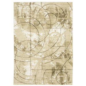 Oriental Weavers Reed Indoor Area Rug - Soft Modern Design With Organic Abstract Patterns Inspired By Nature Beige,Brown Polypropylene Rre10a200296st
