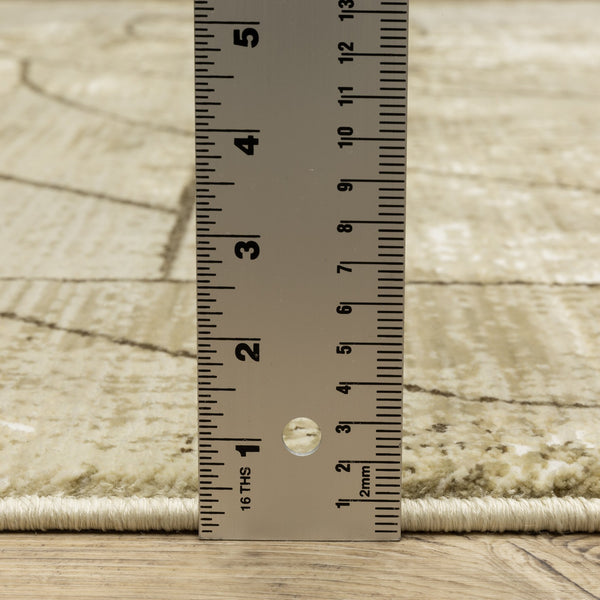 Oriental Weavers Reed Indoor Area Rug - Soft Modern Design With Organic Abstract Patterns Inspired By Nature Beige,Brown Polypropylene Rre10a200296st