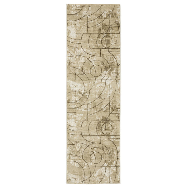 Oriental Weavers Reed Indoor Area Rug - Soft Modern Design With Organic Abstract Patterns Inspired By Nature Beige,Brown Polypropylene Rre10a068235st