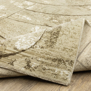 Oriental Weavers Reed Indoor Area Rug - Soft Modern Design With Organic Abstract Patterns Inspired By Nature Beige,Brown Polypropylene Rre10a200296st