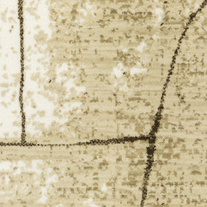 Oriental Weavers Reed Indoor Area Rug - Soft Modern Design With Organic Abstract Patterns Inspired By Nature Beige,Brown Polypropylene Rre10a200296st