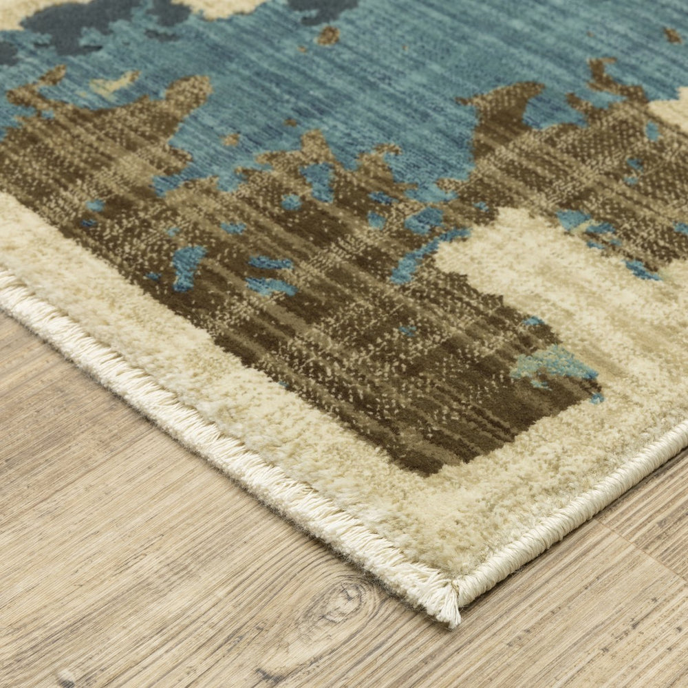Oriental Weavers Reed Indoor Area Rug – Soft Modern Textures With Nature-inspired Patterns In Beautiful Colors Beige,Multi Polypropylene Rre11q300394st