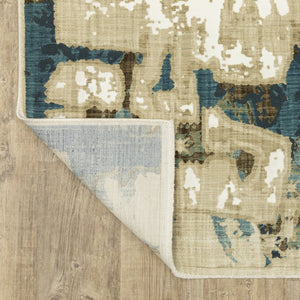 Oriental Weavers Reed Indoor Area Rug – Soft Modern Textures With Nature-inspired Patterns In Beautiful Colors Beige,Multi Polypropylene Rre11q300394st