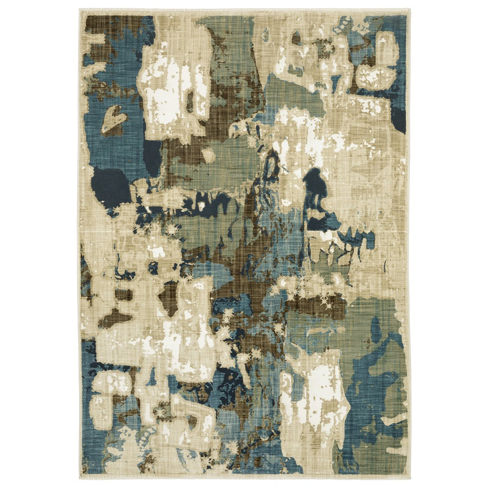 Oriental Weavers Reed Indoor Area Rug – Soft Modern Textures With Nature-inspired Patterns In Beautiful Colors Beige,Multi Polypropylene Rre11q300394st