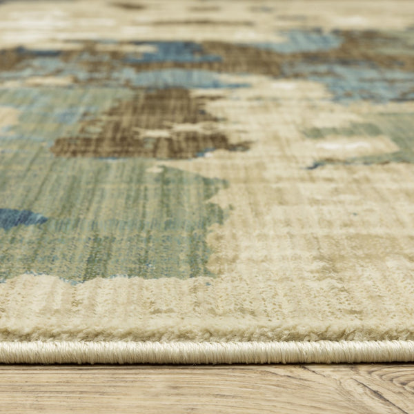 Oriental Weavers Reed Indoor Area Rug – Soft Modern Textures With Nature-inspired Patterns In Beautiful Colors Beige,Multi Polypropylene Rre11q300394st