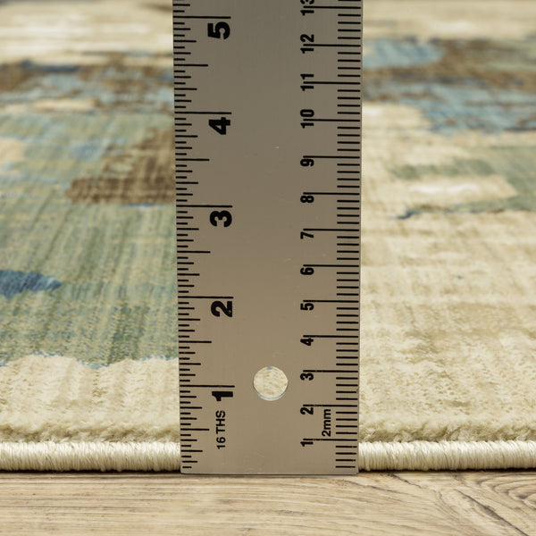 Oriental Weavers Reed Indoor Area Rug – Soft Modern Textures With Nature-inspired Patterns In Beautiful Colors Beige,Multi Polypropylene Rre11q300394st