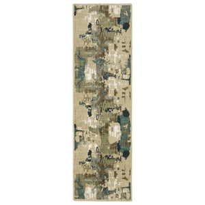 Oriental Weavers Reed Indoor Area Rug – Soft Modern Textures With Nature-inspired Patterns In Beautiful Colors Beige,Multi Polypropylene Rre11q068235st