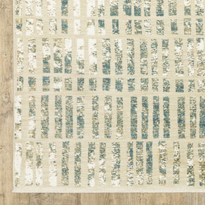 Oriental Weavers Reed Indoor Area Rug - Soft Modern Design Inspired By Nature With Cool And Earthy Color Palette Beige,Blue Polypropylene Rre12w160235st