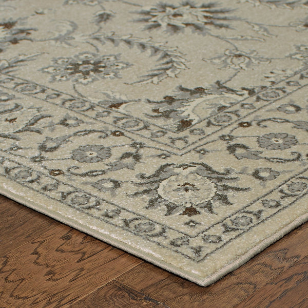 Oriental Weavers Richmond Indoor Area Rug - Elegant Blend Of Traditional Designs And Modern Hues For Your Home Ivory,Grey Polypropylene R114j3068230st