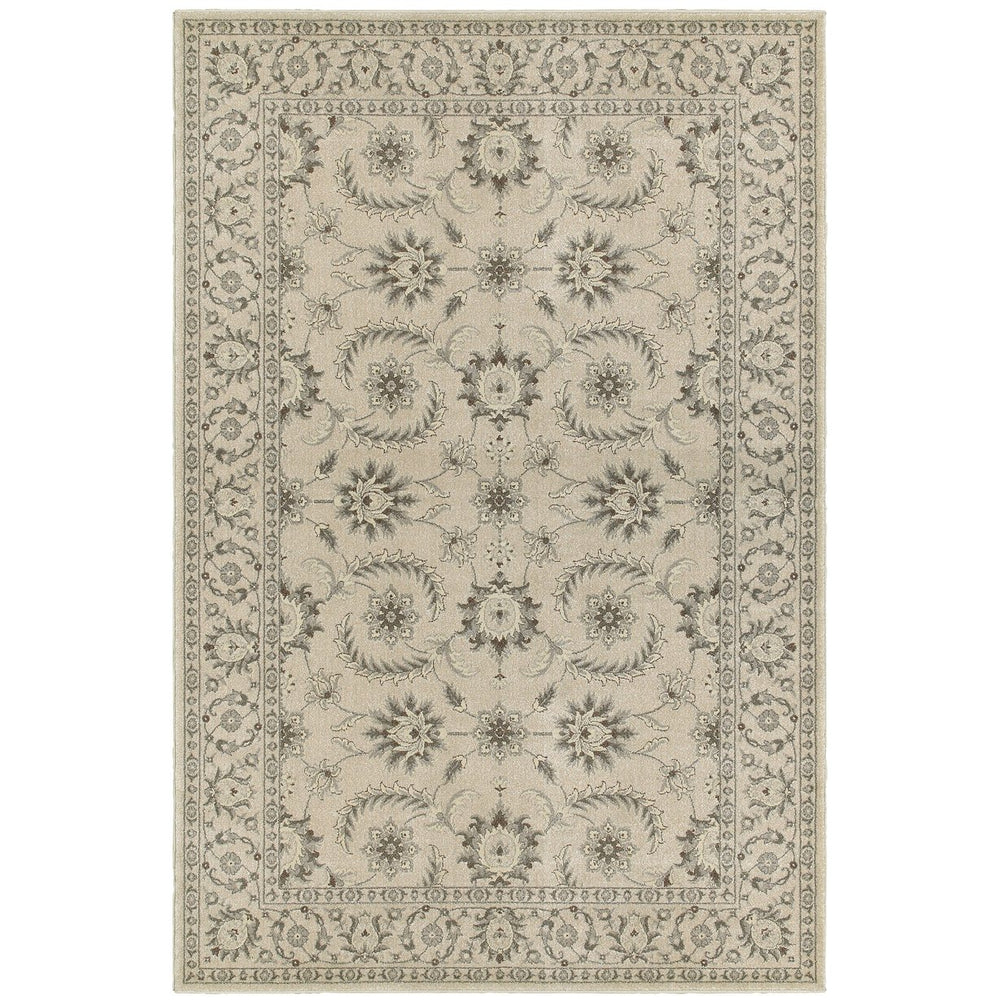 Oriental Weavers Richmond Indoor Area Rug - Elegant Blend Of Traditional Designs And Modern Hues For Your Home Ivory,Grey Polypropylene R114j3117165st