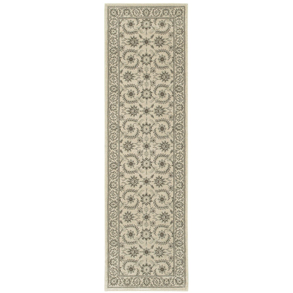 Oriental Weavers Richmond Indoor Area Rug - Elegant Blend Of Traditional Designs And Modern Hues For Your Home Ivory,Grey Polypropylene R114j3068230st