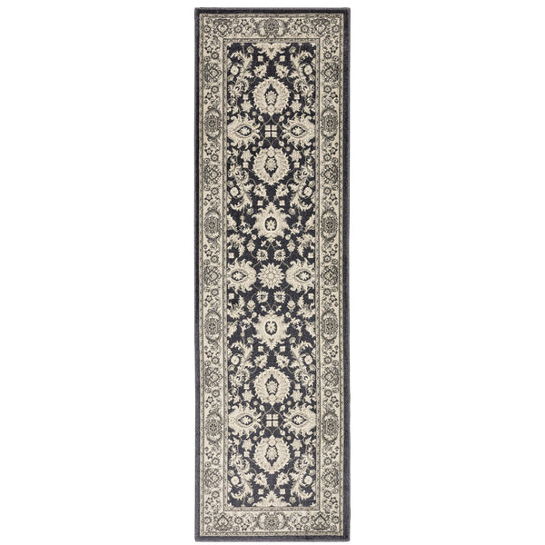 Oriental Weavers Richmond Indoor Area Rug - Stylish Blend Of Traditional Designs And Modern Hues For Any Space Charcoal,Ivory Polypropylene R117h3068230st