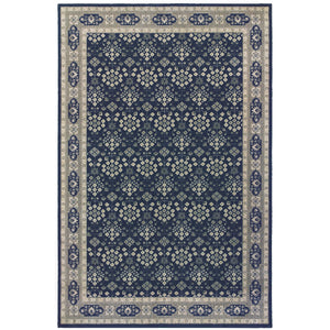 Oriental Weavers Richmond Persian Oriental Indoor Area Rug Soft Polypropylene Navy Blue Living Room R119B3360450ST