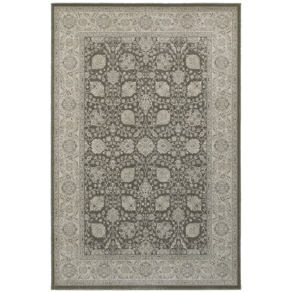 Oriental Weavers Richmond Indoor Area Rug - Luxurious Traditional Design With Modern Hues For Your Stylish Home Decor Brown,Ivory Polypropylene R1330u117165st